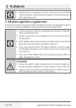 Preview for 50 page of Beko STM 4116 B User Manual