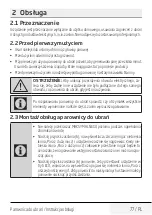 Preview for 77 page of Beko STM 4116 B User Manual