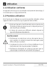 Preview for 34 page of Beko SWM2971W User Manual