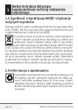 Preview for 66 page of Beko SWM2971W User Manual