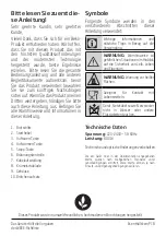 Preview for 12 page of Beko TAM 4321 W User Manual