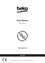 Beko TBN 30848 X User Manual preview