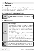 Preview for 86 page of Beko TBN 7802 DX User Manual