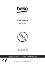 Beko TBN 81808 BX User Manual preview