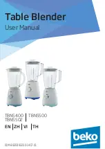 Beko TBN5400 User Manual предпросмотр