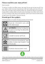 Preview for 2 page of Beko TBN5400 User Manual