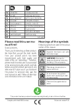 Preview for 6 page of Beko TBN7400W User Manual