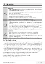 Preview for 11 page of Beko TBN7400W User Manual