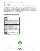 Preview for 2 page of Beko TBN7602W User Manual