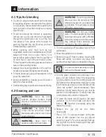 Preview for 9 page of Beko TBN7602W User Manual