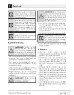 Preview for 15 page of Beko TBN7602W User Manual