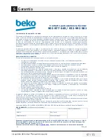 Preview for 47 page of Beko TBN7602W User Manual