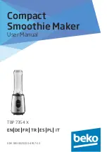 Предварительный просмотр 1 страницы Beko TBP 7354 X User Manual