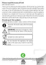 Preview for 2 page of Beko TBS8154R User Manual