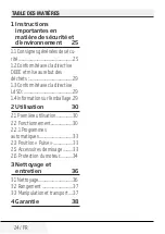 Preview for 24 page of Beko TBS8154R User Manual