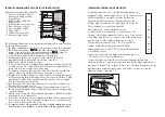 Preview for 6 page of Beko TDA 531 Installation, Operation & Food Storage Instructions