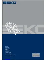 Preview for 22 page of Beko TFF 546APS Installation, Operating And Maintenance Instructions