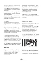 Preview for 15 page of Beko TFF654APS Installation, Operation & Food Storage Instructions