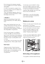 Preview for 14 page of Beko TFF673APB General Installation And Operation Instructions