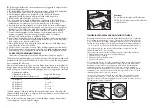 Preview for 6 page of Beko TL 654 W Installation, Operation & Food Storage Instructions