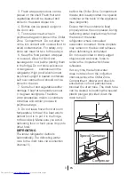 Preview for 10 page of Beko TLD 673 APB Installation, Operation & Food Storage Instructions