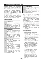 Preview for 5 page of Beko TS 190320 User Manual