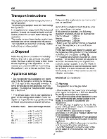 Предварительный просмотр 8 страницы Beko TSE 1240 Instruction Manual