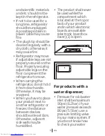 Предварительный просмотр 9 страницы Beko TSE 1400 F User Manual