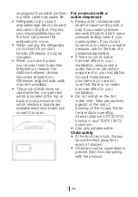 Preview for 8 page of Beko TSE1234FSN User Manual