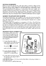 Preview for 4 page of Beko TZDA 504 F Installating And Operation Manual