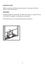 Preview for 10 page of Beko TZDA 504 F Installating And Operation Manual