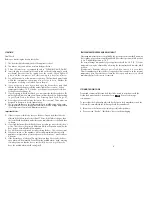 Preview for 5 page of Beko TZDA 524 F Operating Instructions Manual