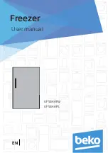 Beko UF584APS User Manual preview