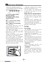 Preview for 14 page of Beko UL483APW Installation, Operating And Maintanance Instructions