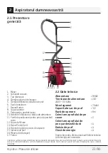 Preview for 23 page of Beko VCC 5325 AR User Manual