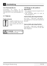 Preview for 43 page of Beko VCC 5325 AR User Manual