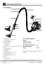 Предварительный просмотр 6 страницы Beko VCM 71602 AD User Manual