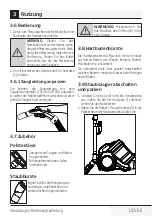 Предварительный просмотр 107 страницы Beko VCM 71602 AD User Manual