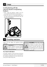 Preview for 9 page of Beko VCM 71605 AP User Manual