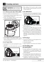 Preview for 11 page of Beko VCM 71605 AP User Manual