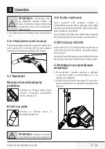 Preview for 37 page of Beko VCM 71605 AP User Manual