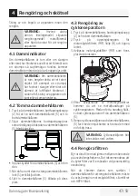 Preview for 47 page of Beko VCM 71605 AP User Manual