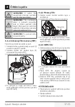 Preview for 57 page of Beko VCM 71605 AP User Manual