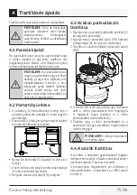 Preview for 75 page of Beko VCM 71605 AP User Manual