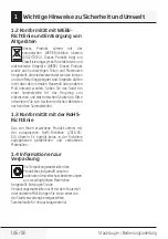 Preview for 106 page of Beko VCM 71605 AP User Manual