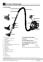 Preview for 107 page of Beko VCM 71605 AP User Manual