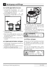 Preview for 111 page of Beko VCM 71605 AP User Manual