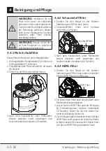 Preview for 112 page of Beko VCM 71605 AP User Manual