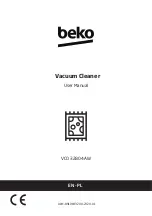 Beko VCO 32804 AW User Manual preview
