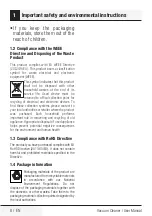 Preview for 6 page of Beko VCO 32804 AW User Manual